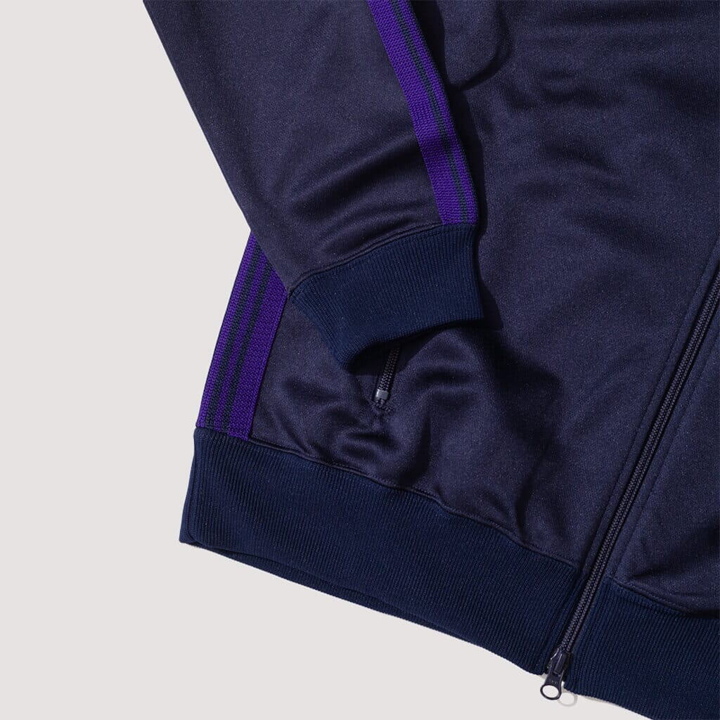 Poly Track Jacket - Navy