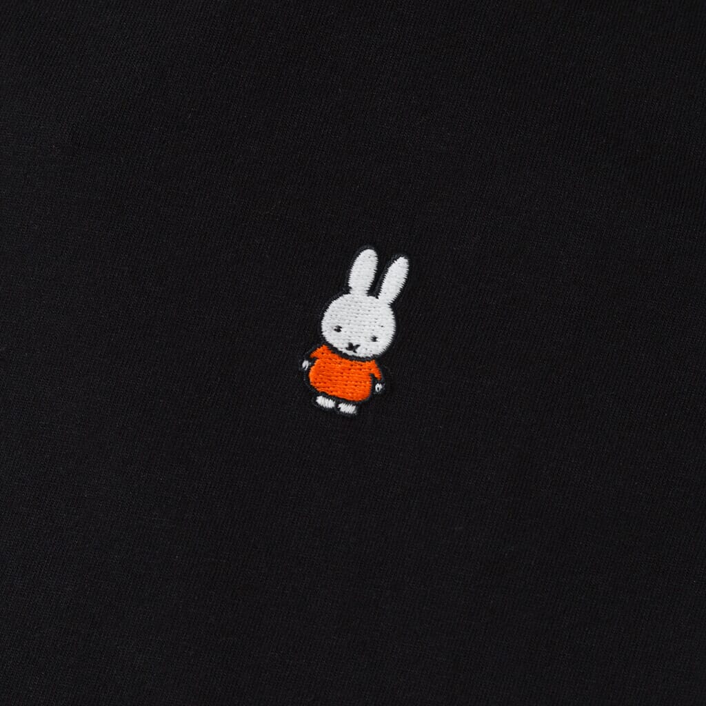Embroidered T-Shirt - Black