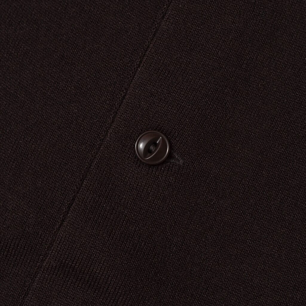 Ratpack Cardigan - Brown Merino