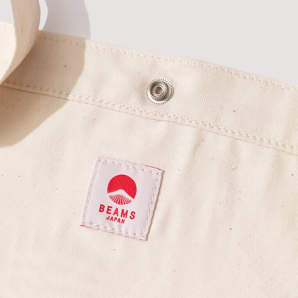 Beams Japan Shoulder Bag - Natural/Red
