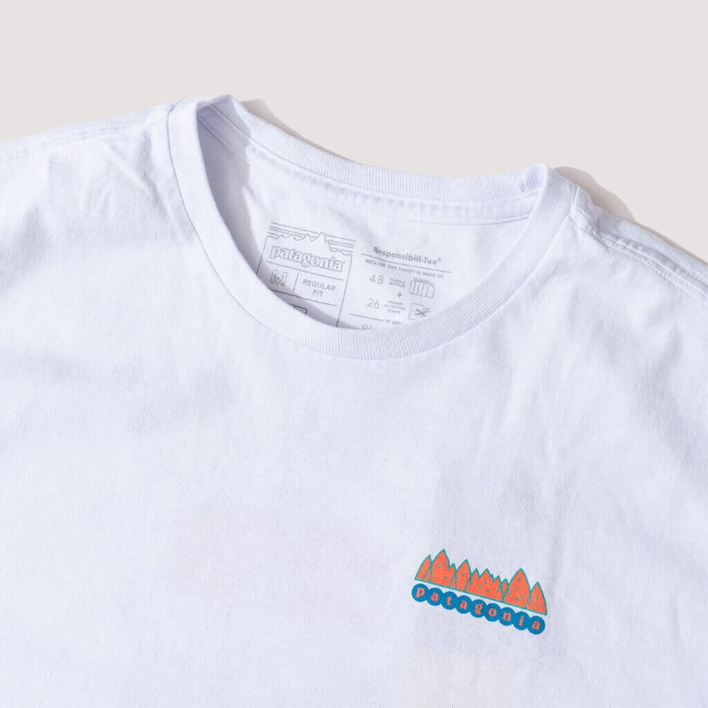 Fitz Roy Wild Responsibili-Tee - White