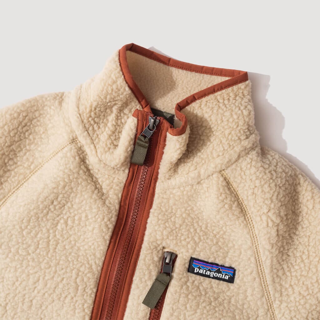 Retro Pile Jacket - Khaki/Sisu Brown