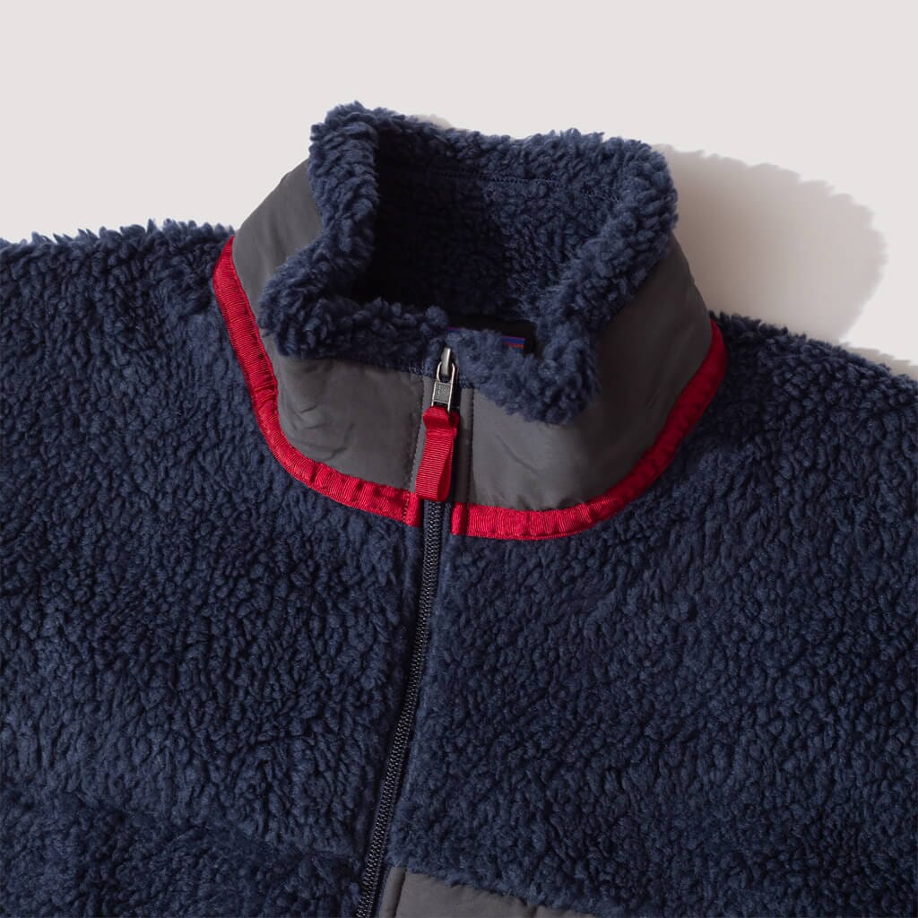Retro X Jacket - New Navy/Wax Red