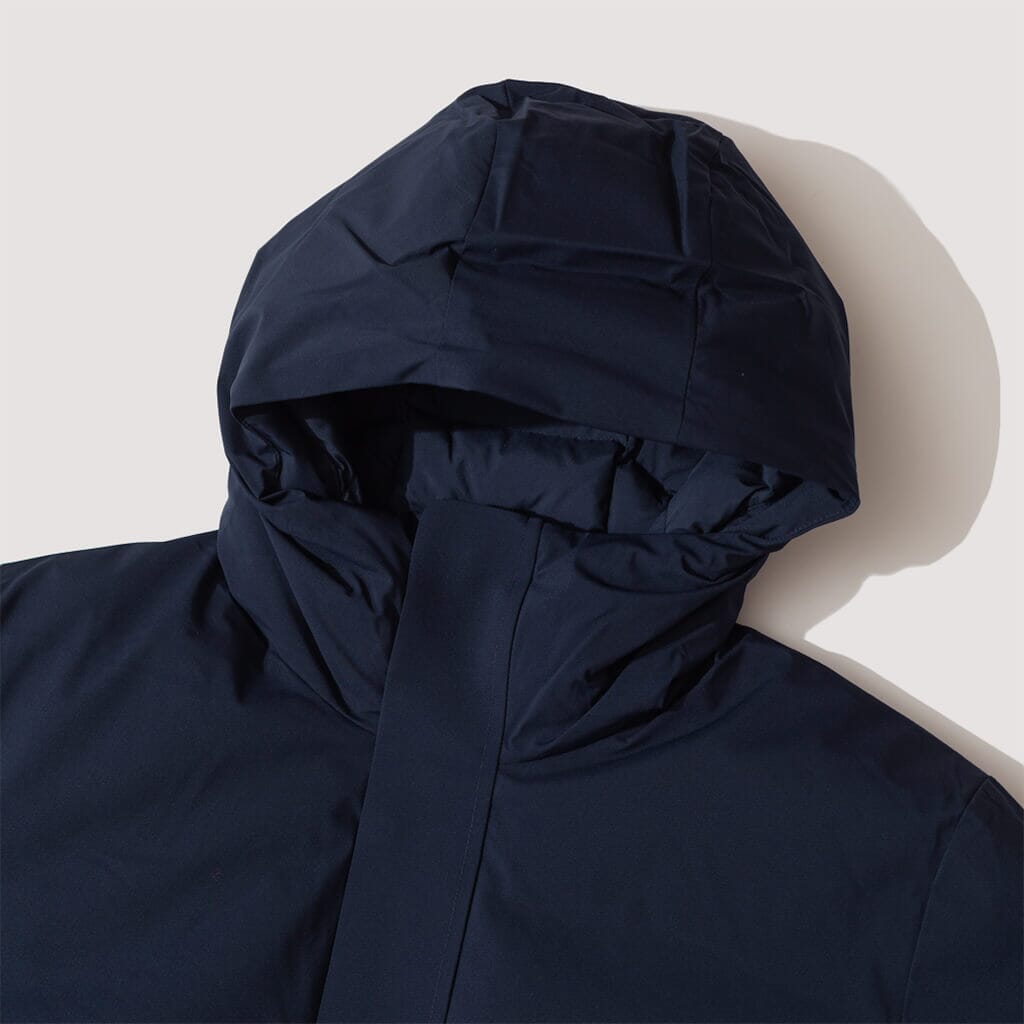 Rolf Technical Down Parka - Navy Blue