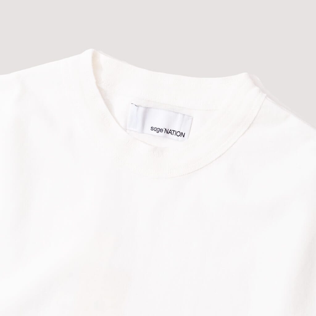 S/S Lock Tee - White