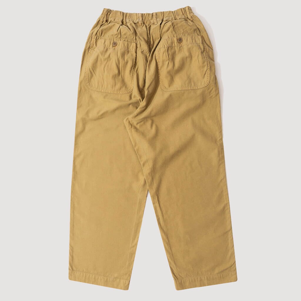 Pleated Wide Pants - Beige