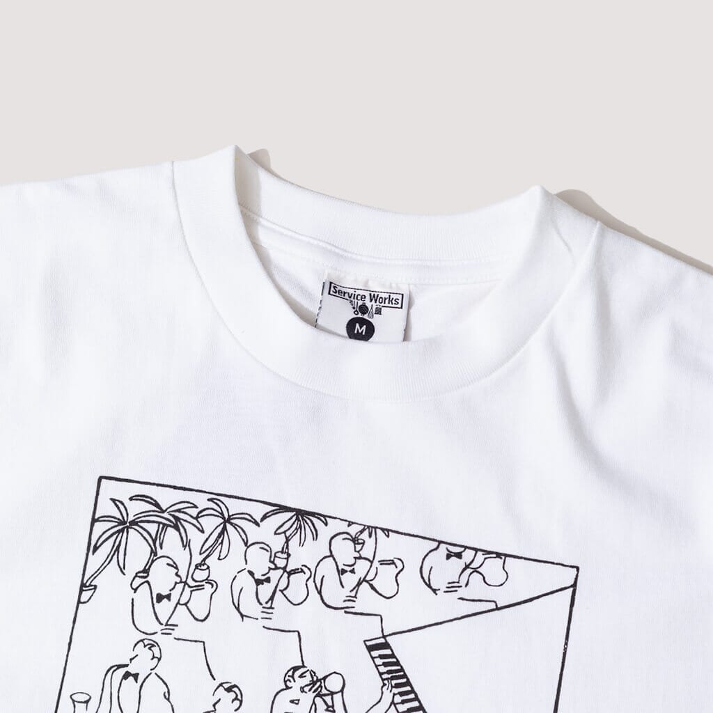 Bebop Tee - White