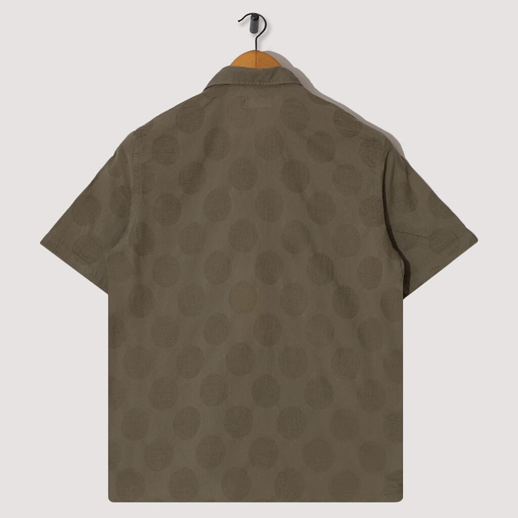 Road Shirt Dot Cotton - Olive