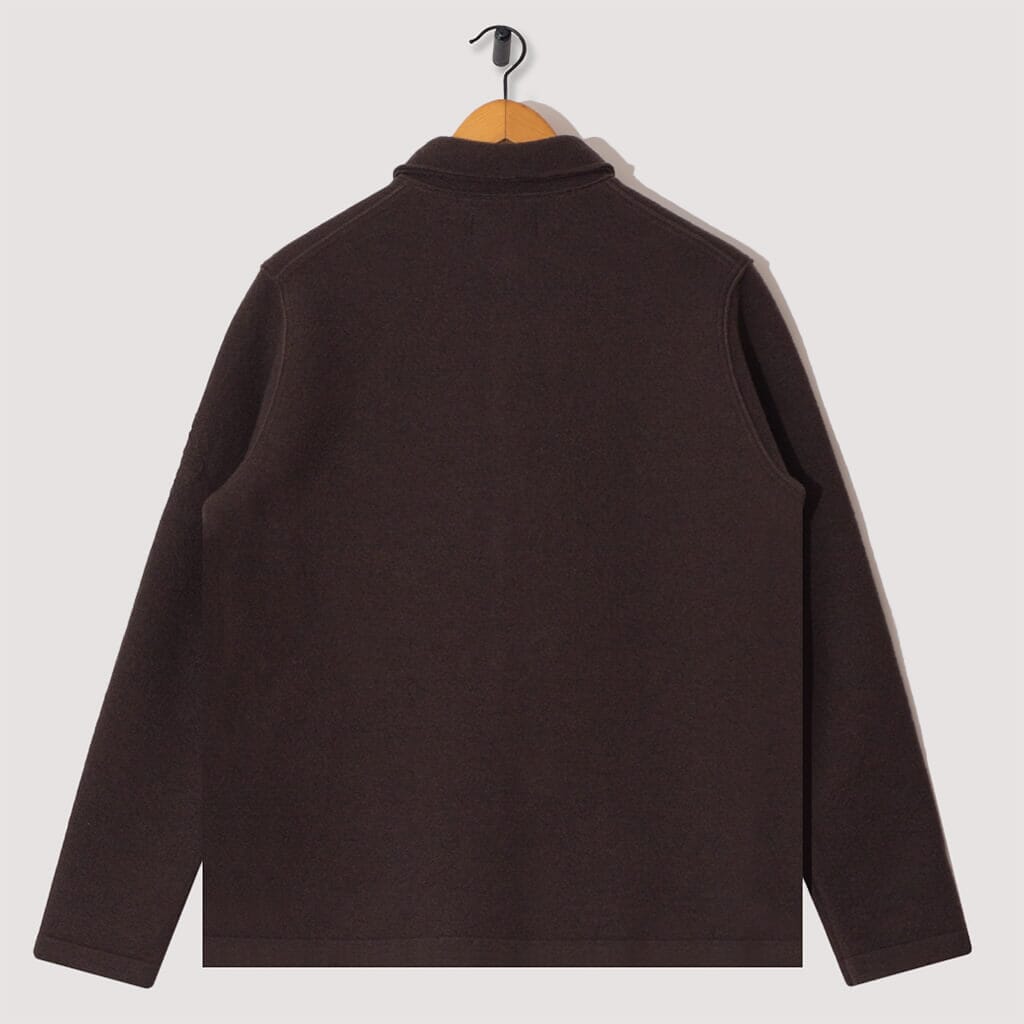 Wool Overshirt - Olive (V0058)