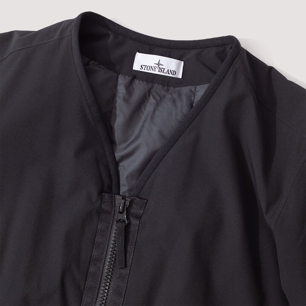 Soft Shell Baseball Style Jacket - Black (V0029)