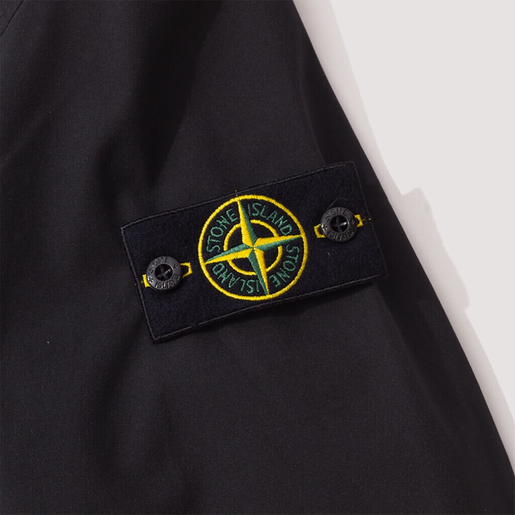 Soft Shell Baseball Style Jacket - Black (V0029)