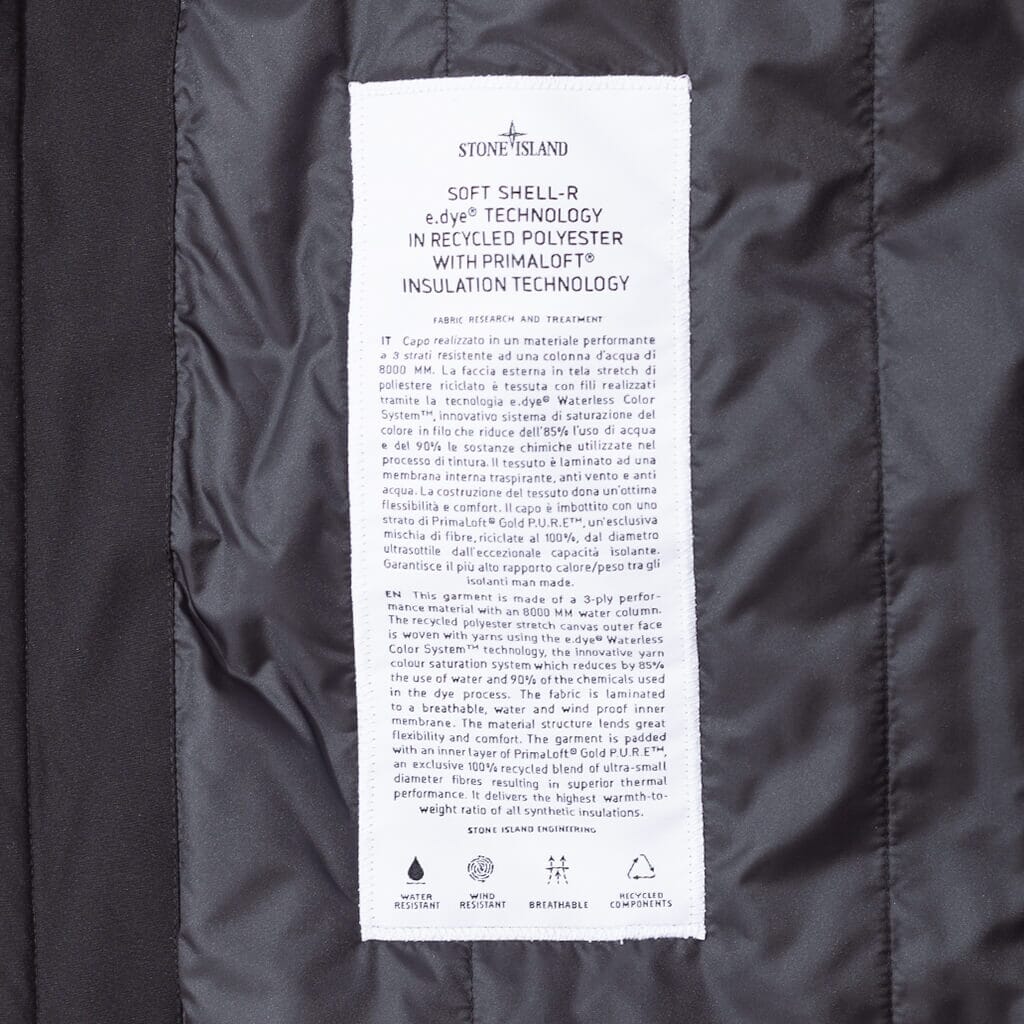 Soft Shell Baseball Style Jacket - Black (V0029)