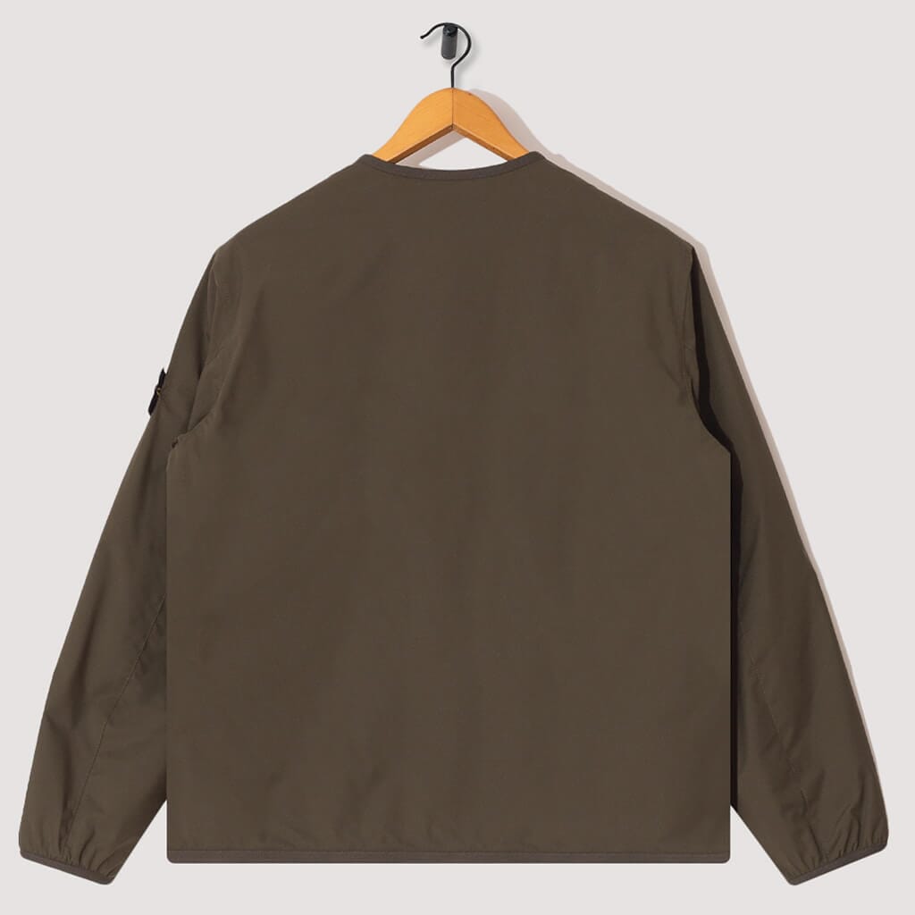 Soft Shell Baseball Style Jacket - Olive (V0058)