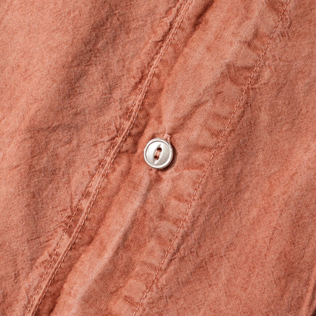 Type 477 Didcot Shirt - Dyed Burnt Sienna