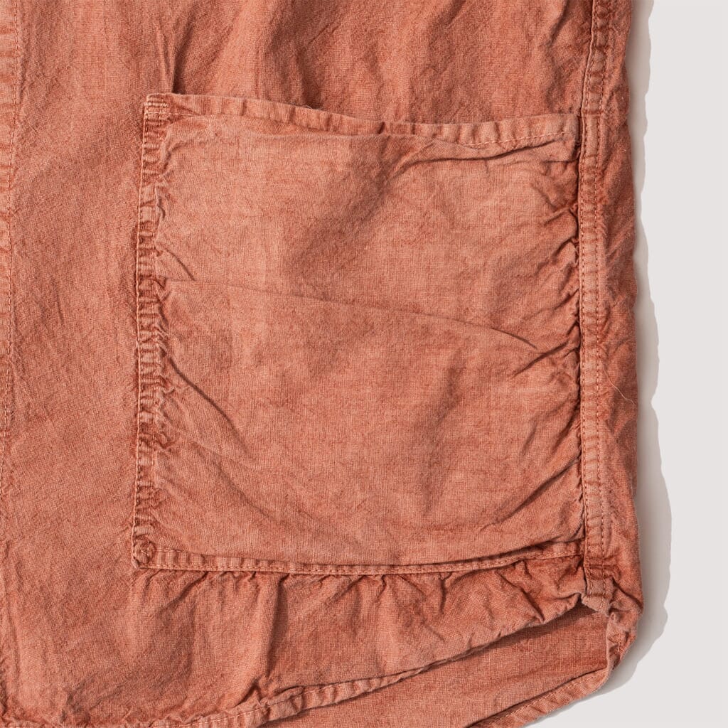 Type 477 Didcot Shirt - Dyed Burnt Sienna