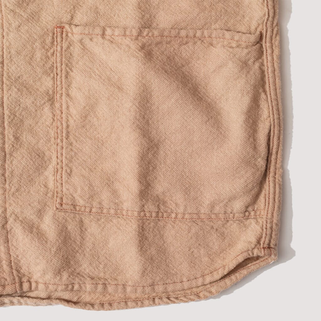 Type 477 Didcot Shirt - Tan Wattle Dyed Wool