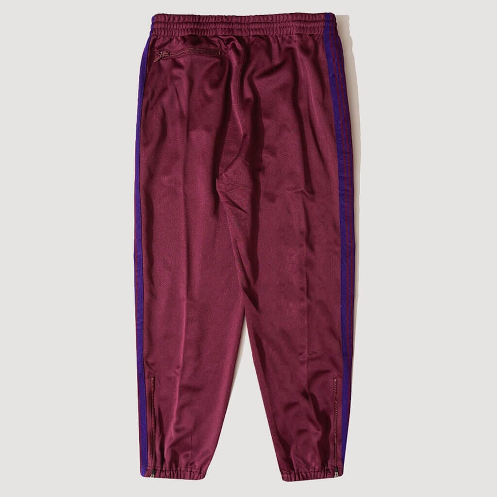 Poly Track Pant - Wine