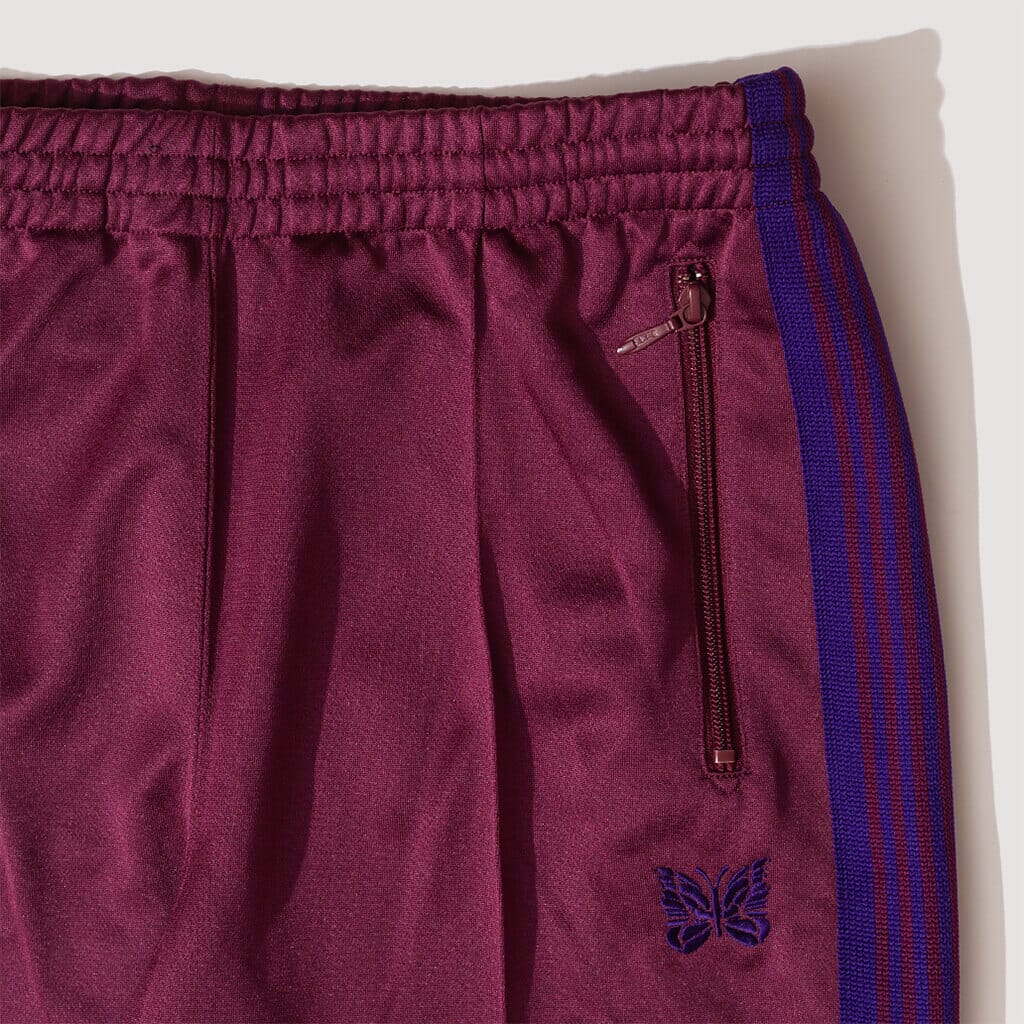 Poly Track Pant - Wine