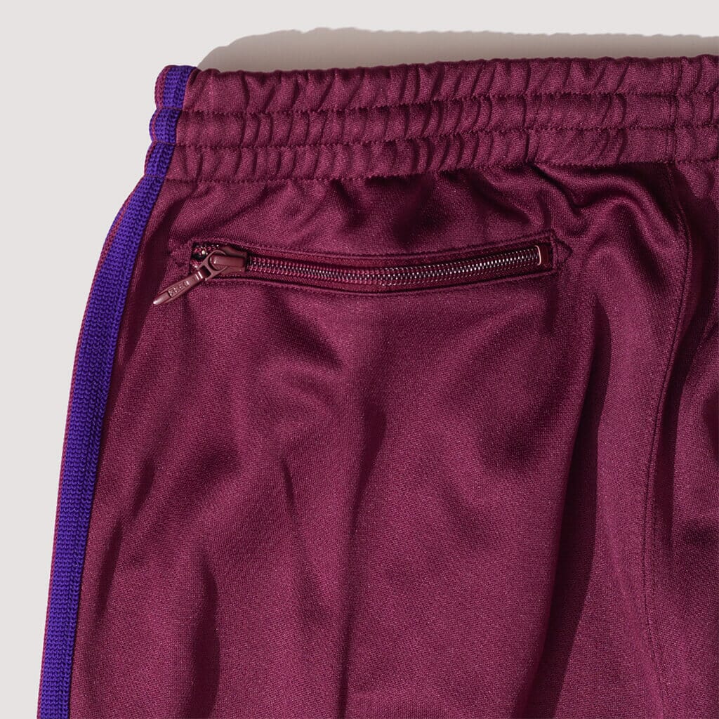 Poly Track Pant - Wine