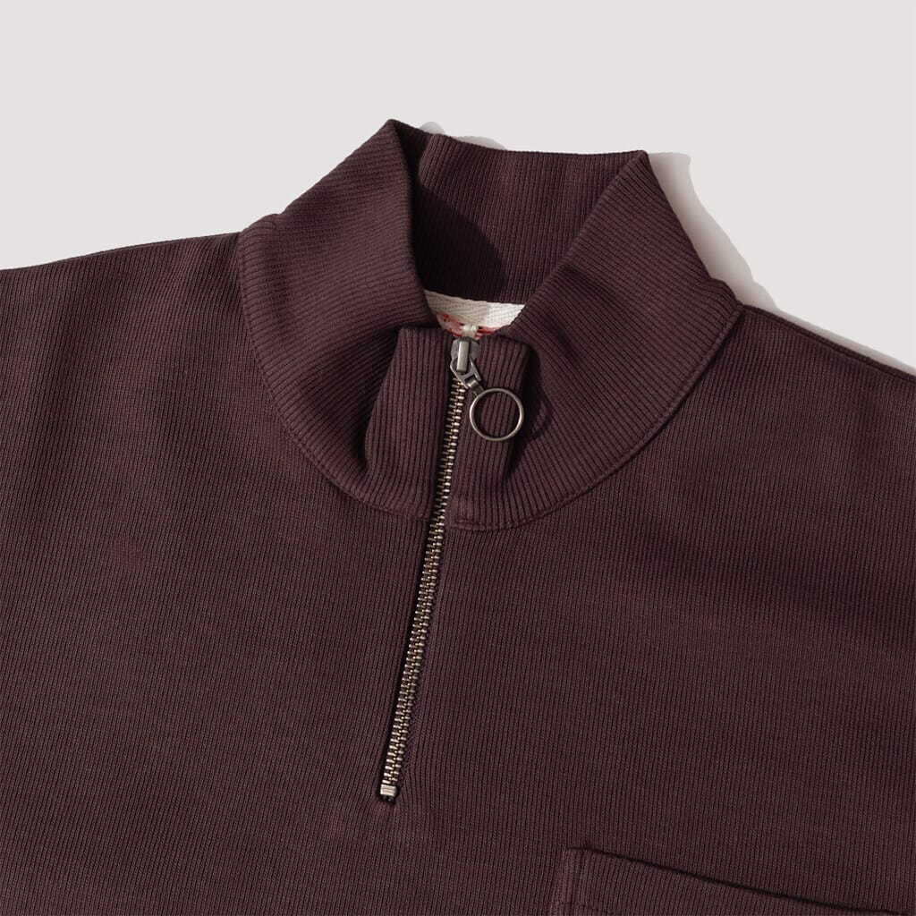 Troyer Sweatshirt Heritage - Acajou Foncé