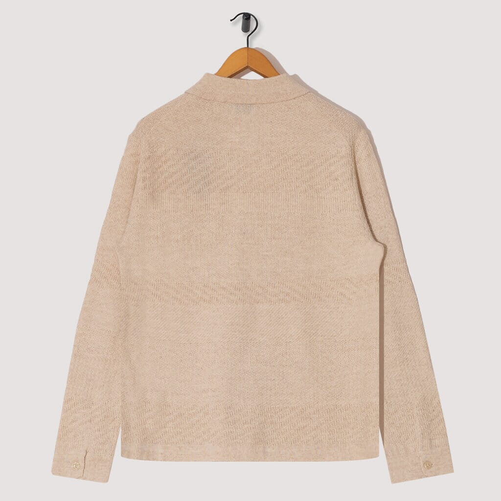 Troy L/S Shirt - Ecru