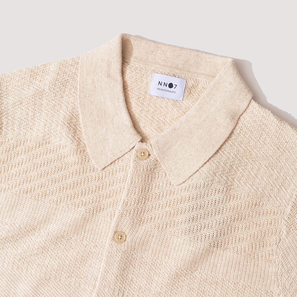 Troy L/S Shirt - Ecru