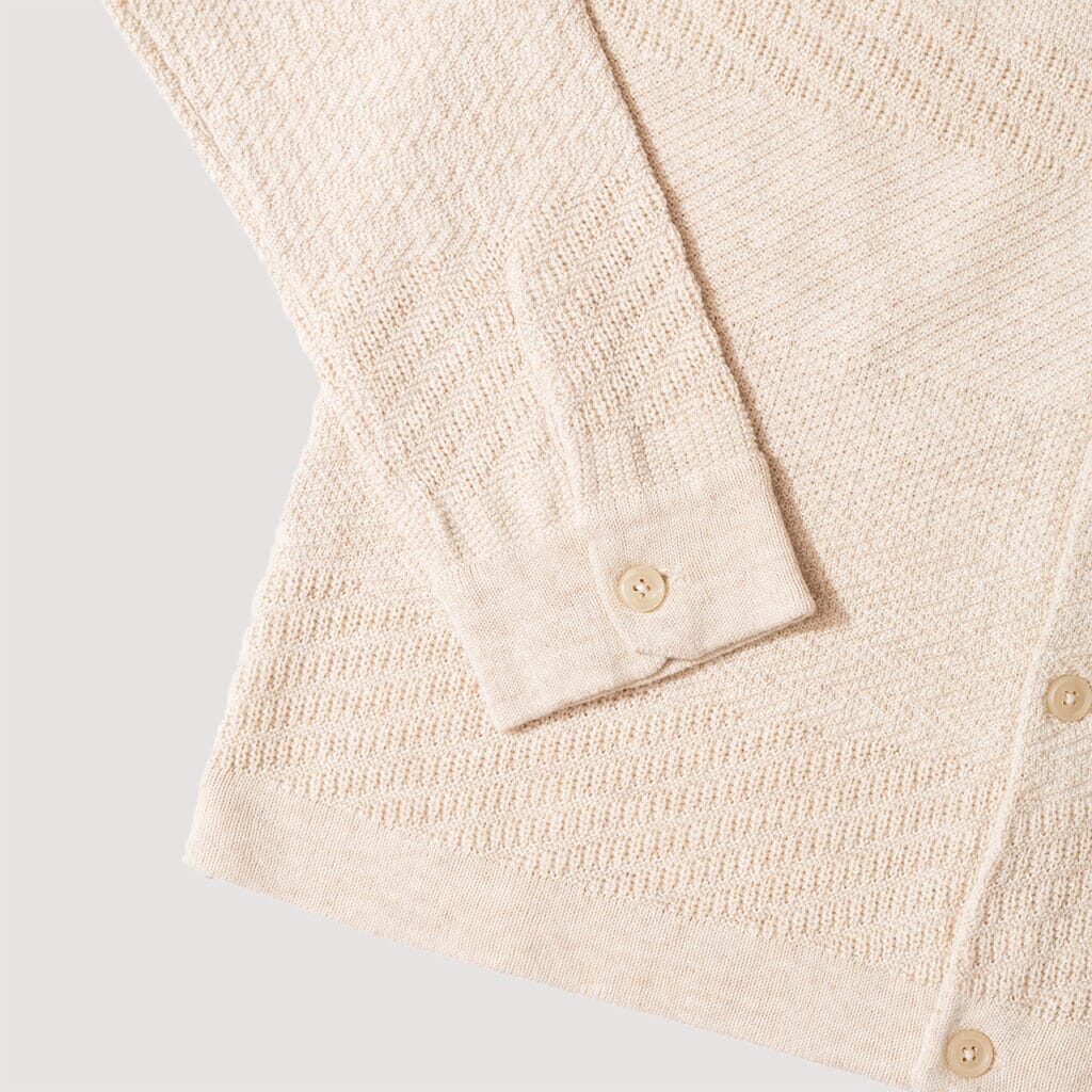 Troy L/S Shirt - Ecru