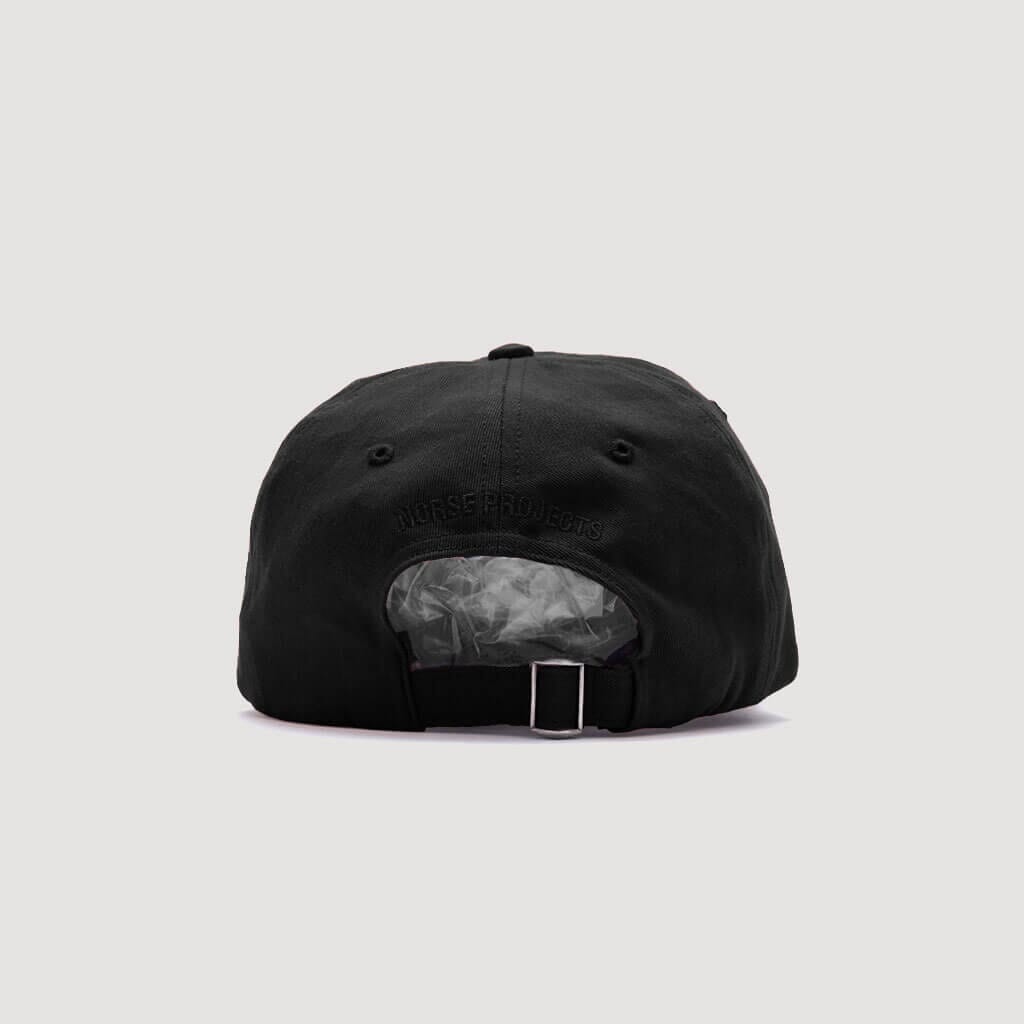 Twill Sports Cap - Black