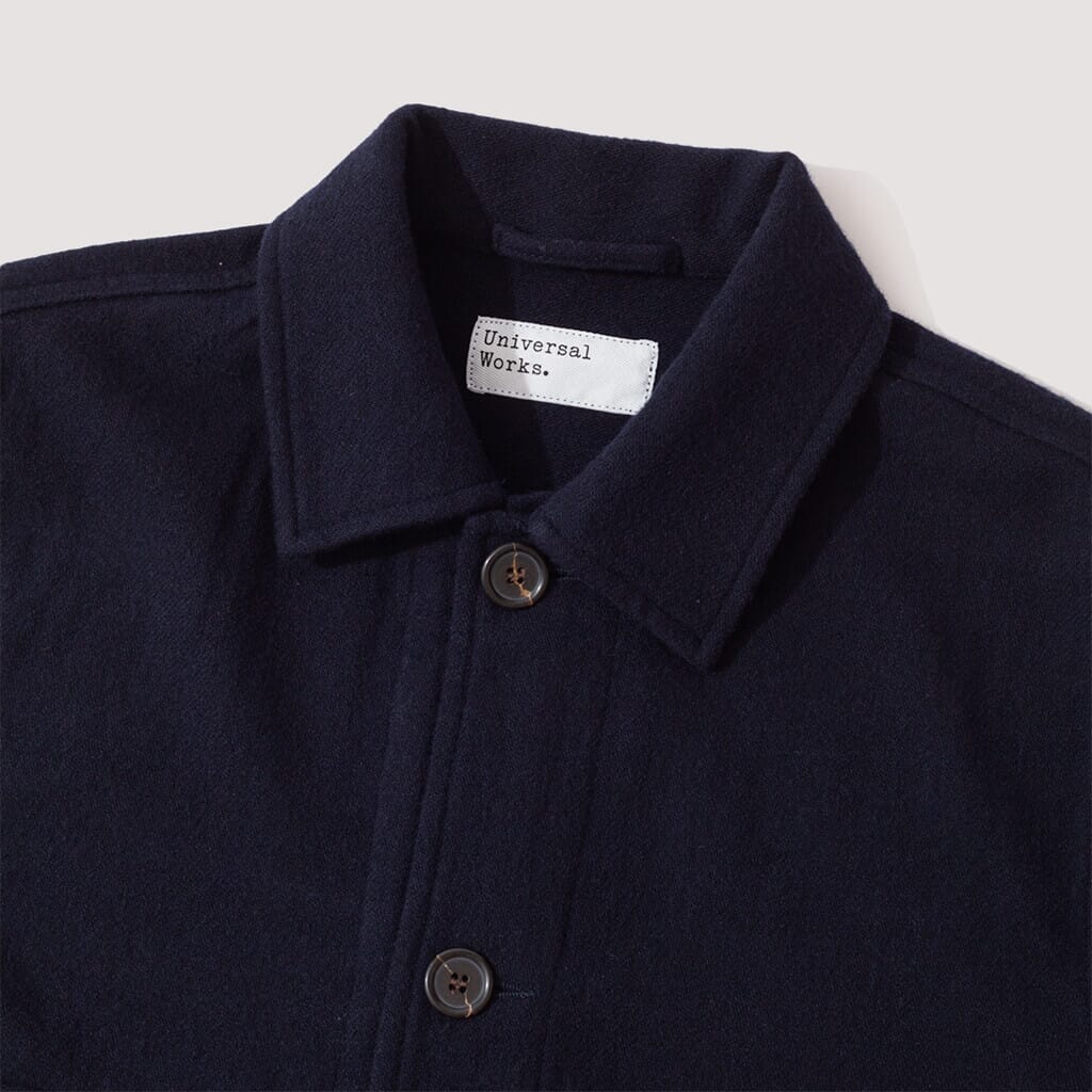 Watchman II Jacket - Navy Soft Wool