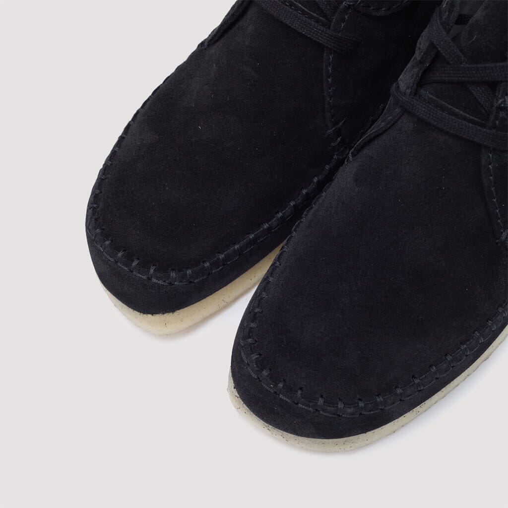 Weaver Boot - Black Suede