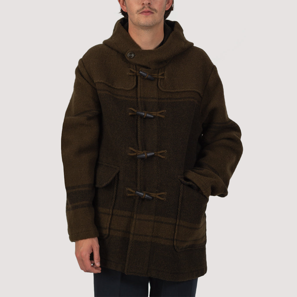 Duffle Jacquard Dyed Coat - Butternut