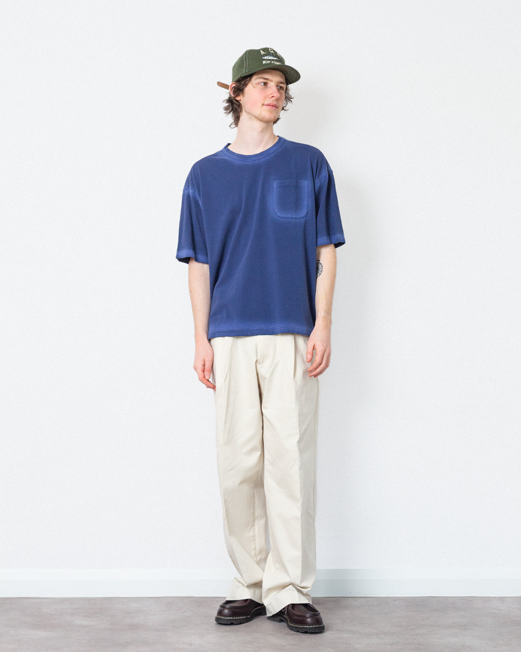 Triple Pocket T-Shirt - Blue