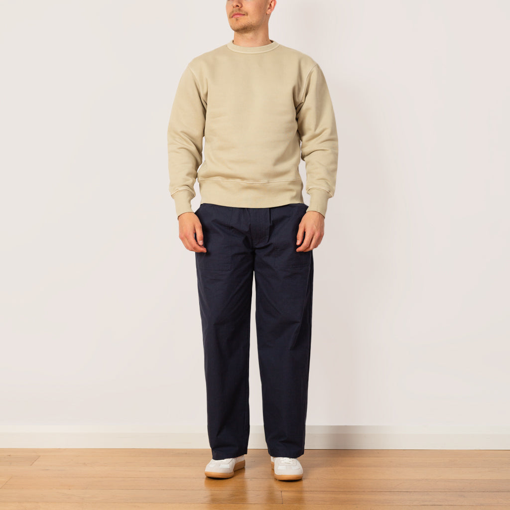 Loopback Crewneck - Bone