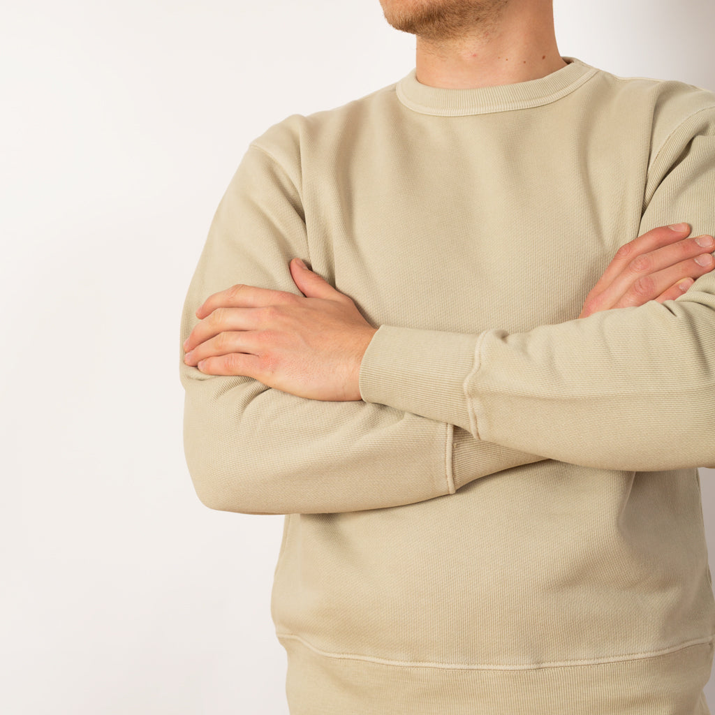 Loopback Crewneck - Bone