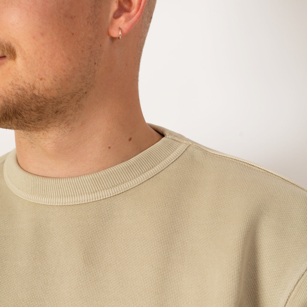 Loopback Crewneck - Bone
