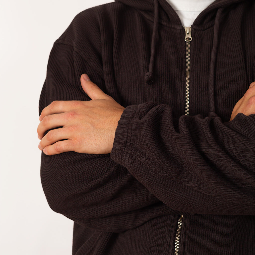 Another Zip Hoodie 1.0 - Dark Brown