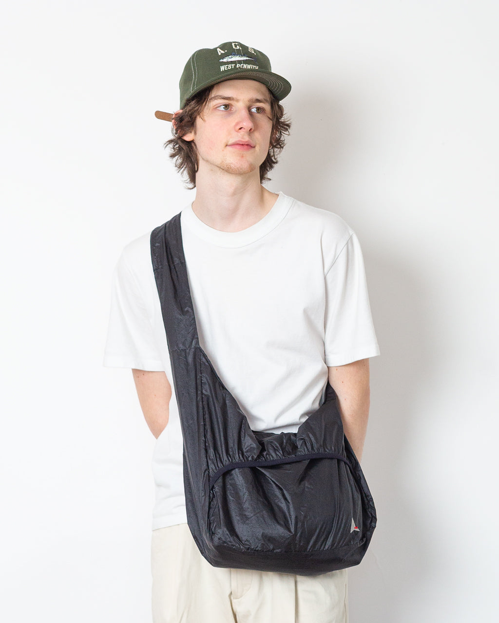 Laki Packable Knot Bag - Black | Roa | Peggs & son.