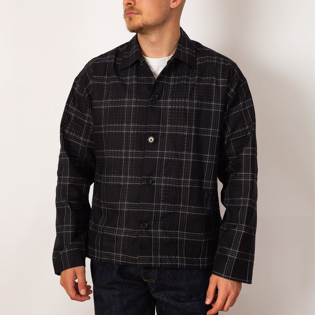 PJ Overshirt - Black Grey
