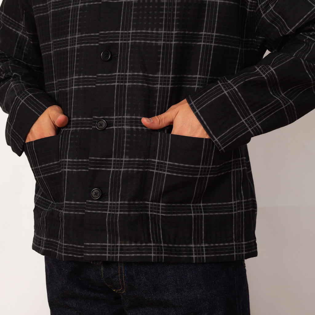 PJ Overshirt - Black Grey