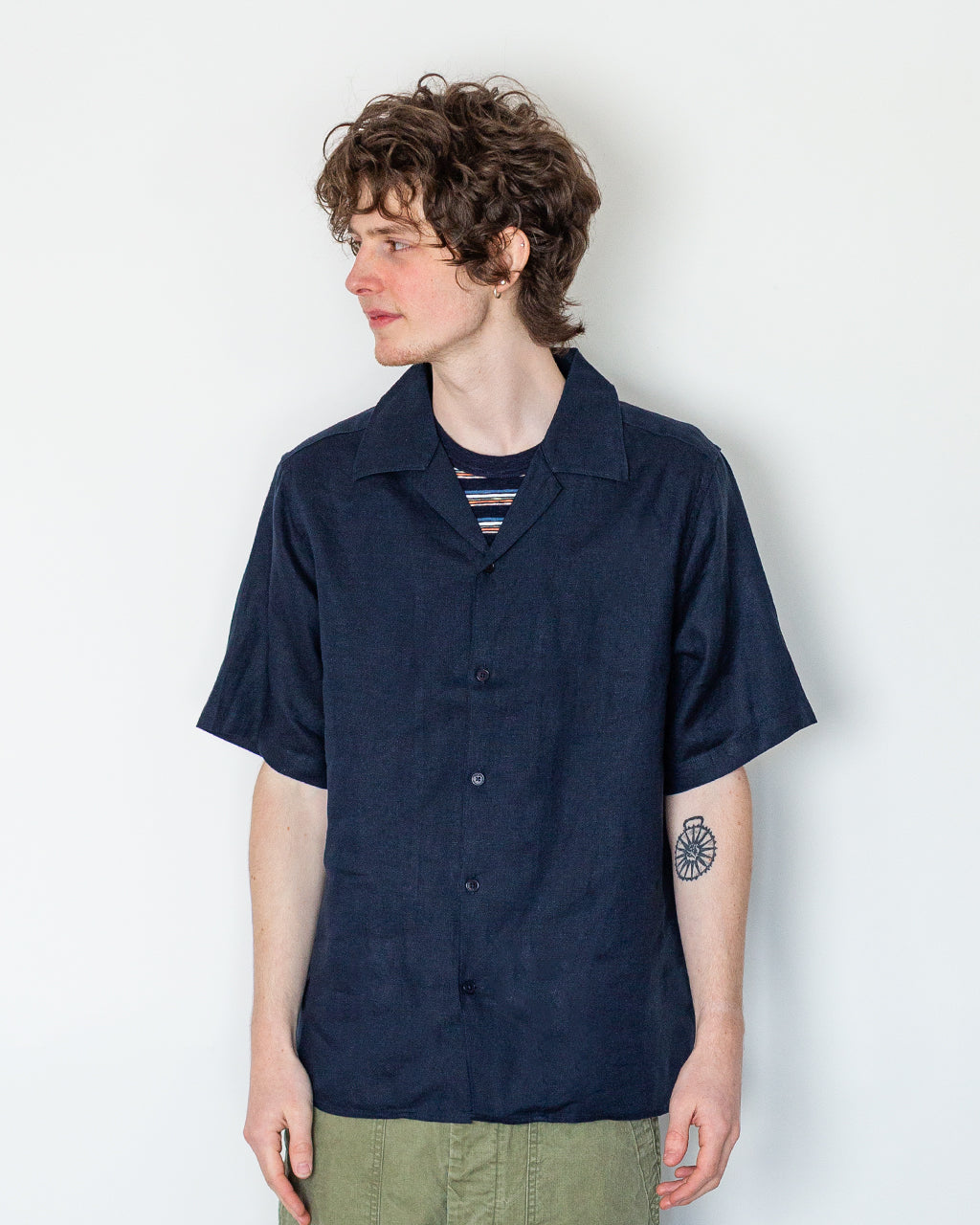 Julio SS No Pocket 5708 - Navy Blue | NN07 | Peggs & son.