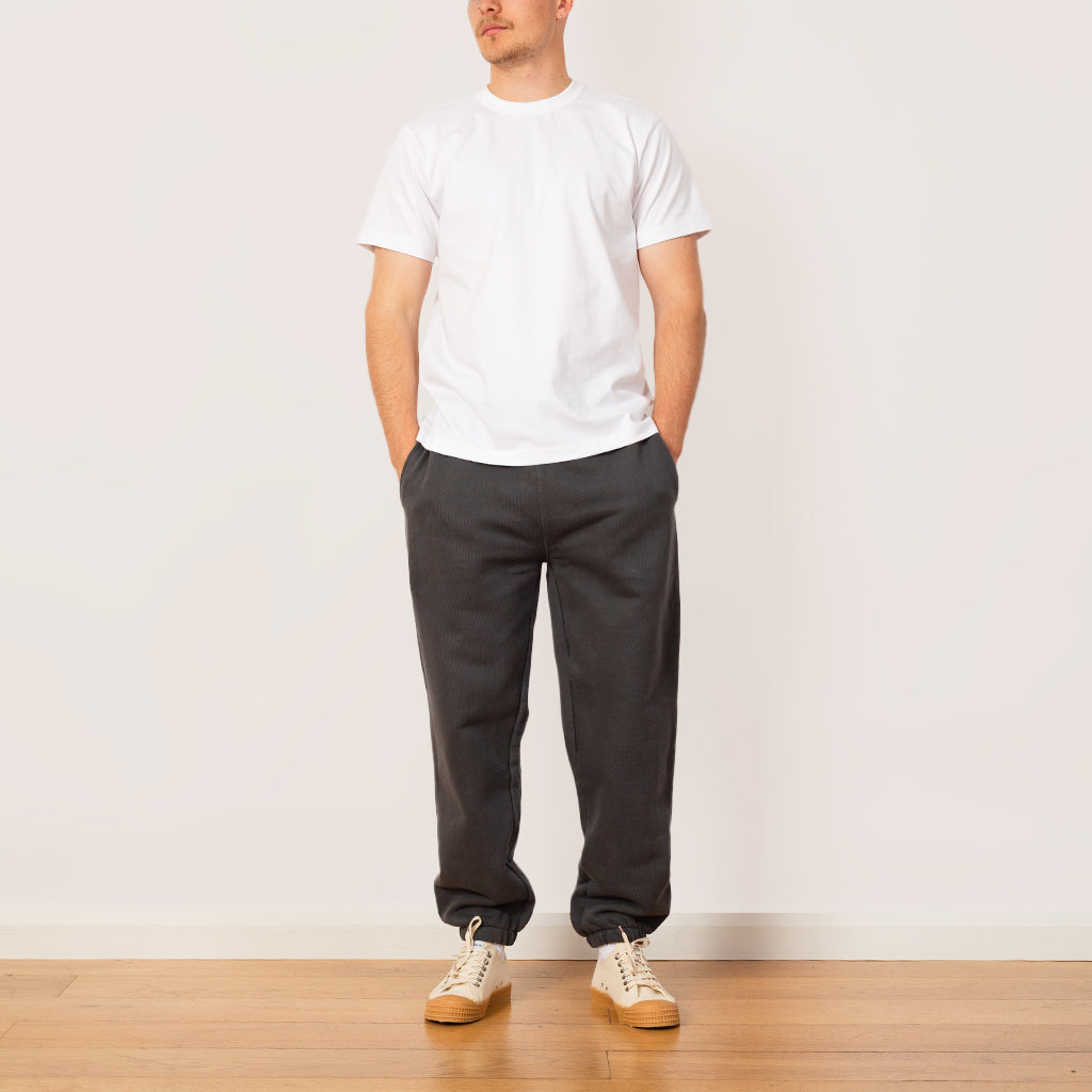 Loopback Bottoms - Washed Black
