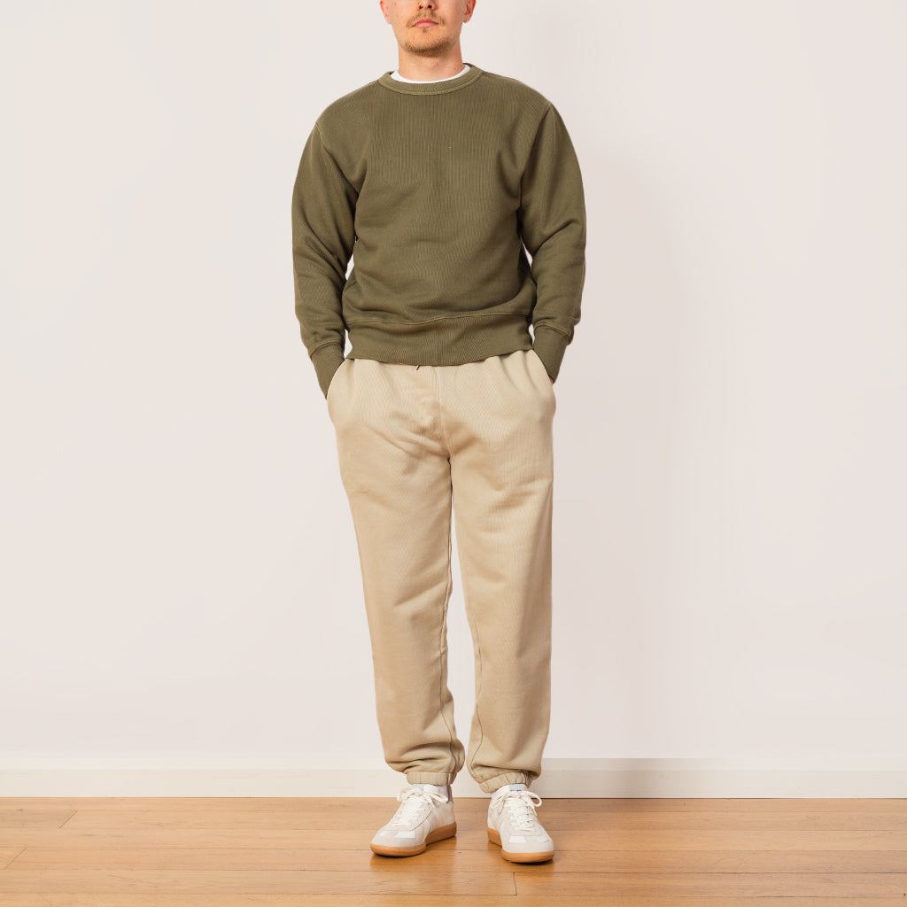 Loopback Crewneck - Olive