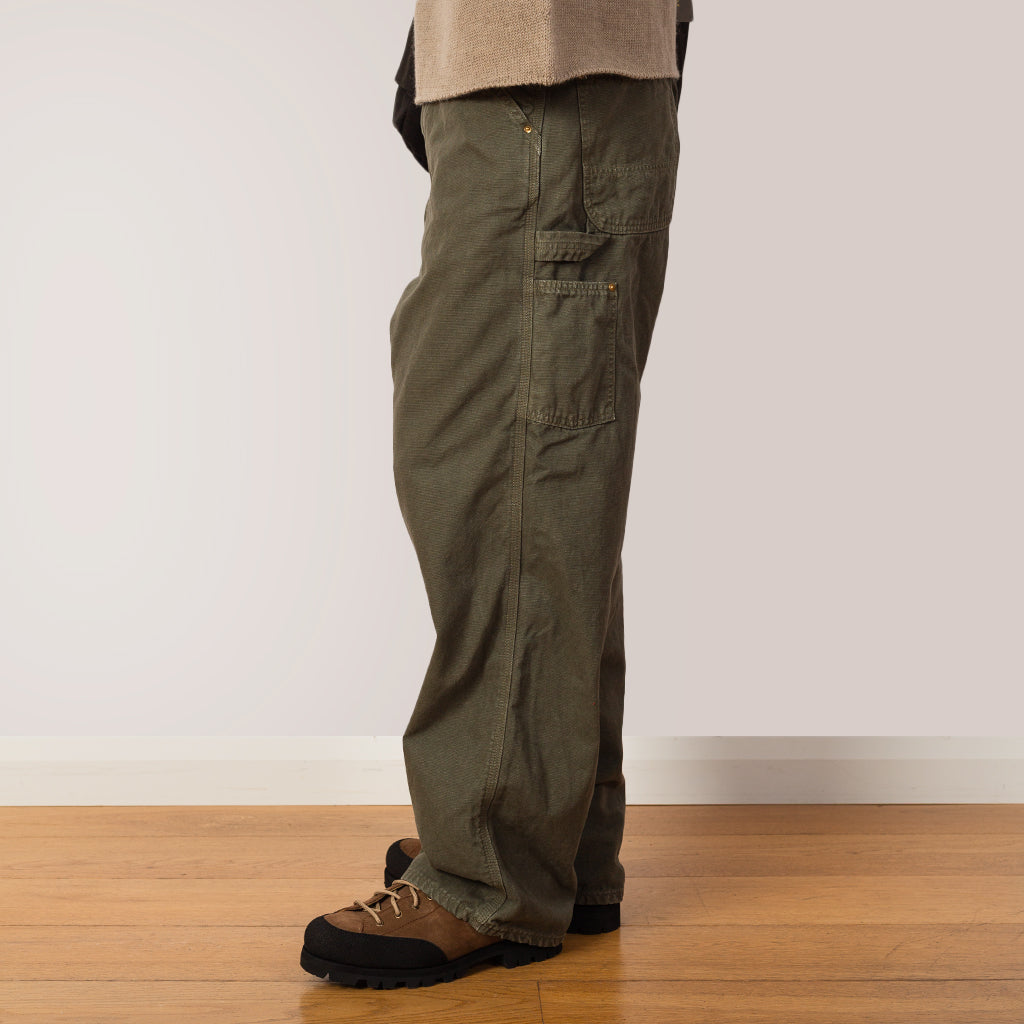 Dad Fit Painter Pant - Army Green