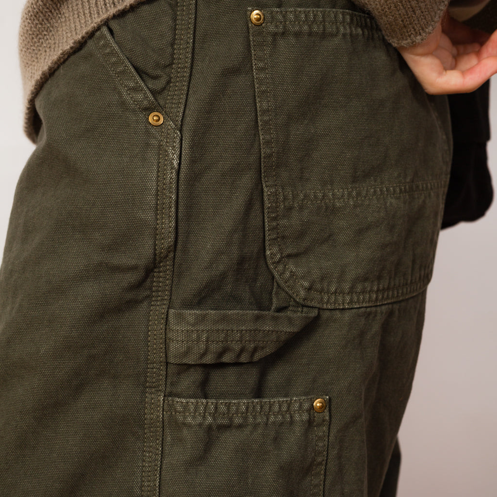 Dad Fit Painter Pant - Army Green