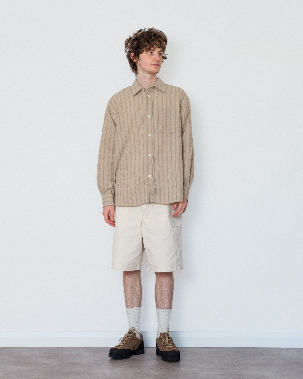 Espevik Oversized Shirt - Walnut