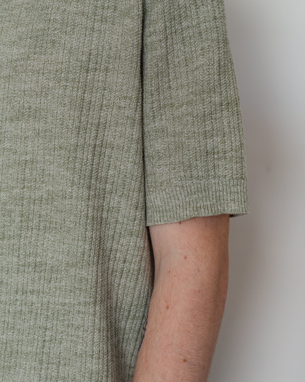 Nolan Polo Cardigan 6695 - Sage Mouline