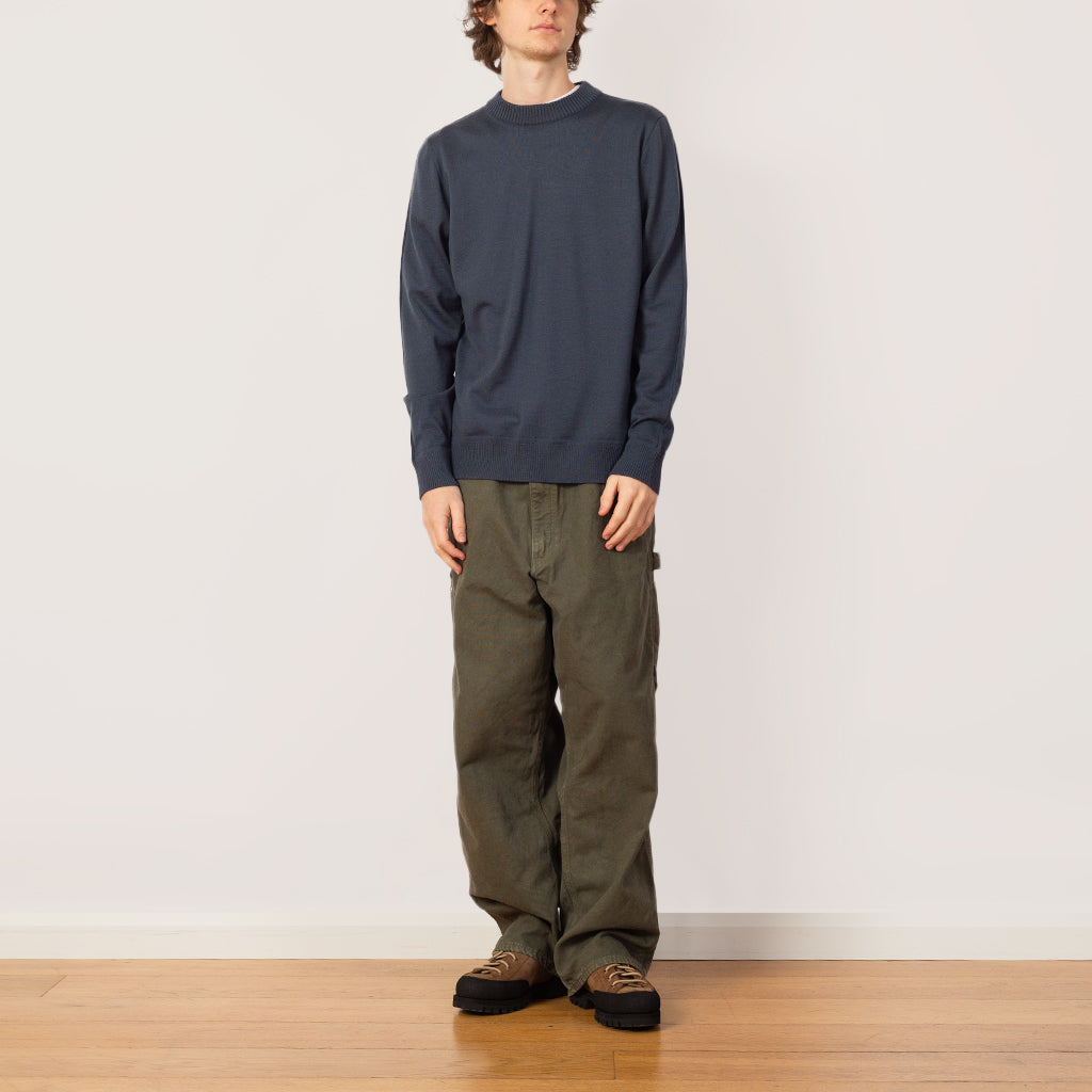 Solo Crewneck - Shadow Blue