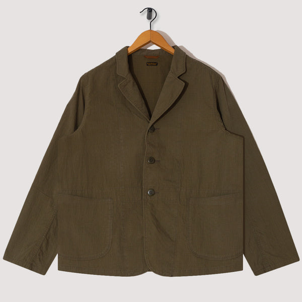 ジャケット・アウター Cut Pile Reversible Hospital Jacket BecaIW Sweat jacket in marine blue colour