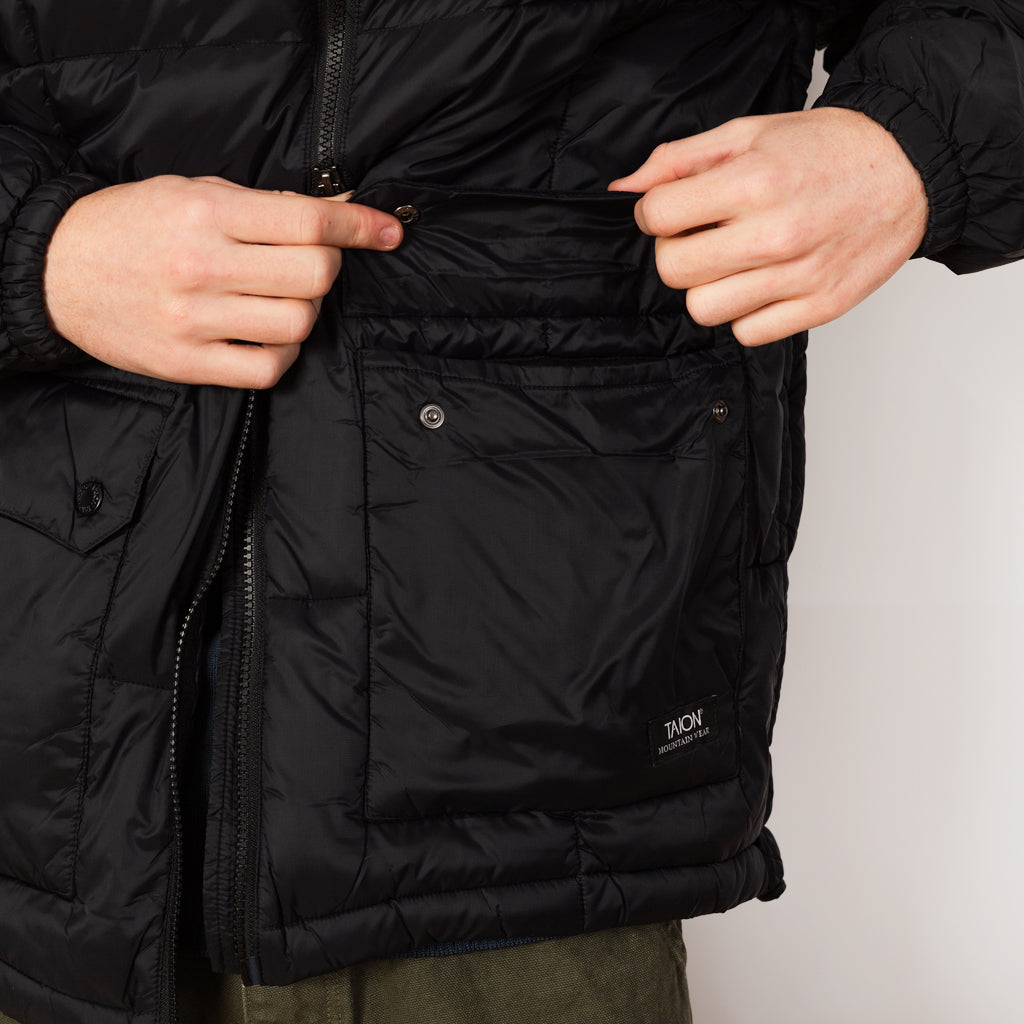 Packable Down Volume Hooded - Black