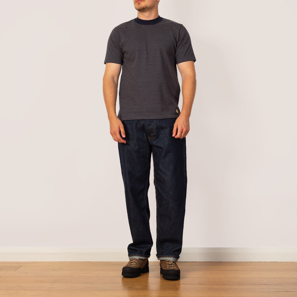 Heritage Stripe T-Shirt - Marine Deep / Chimera